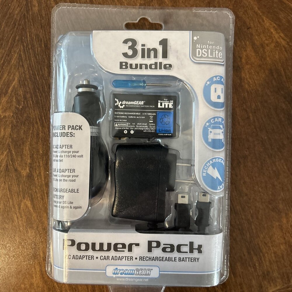 Dream Gear Big Deal! Pak For Nintendo DS Light, New In Package